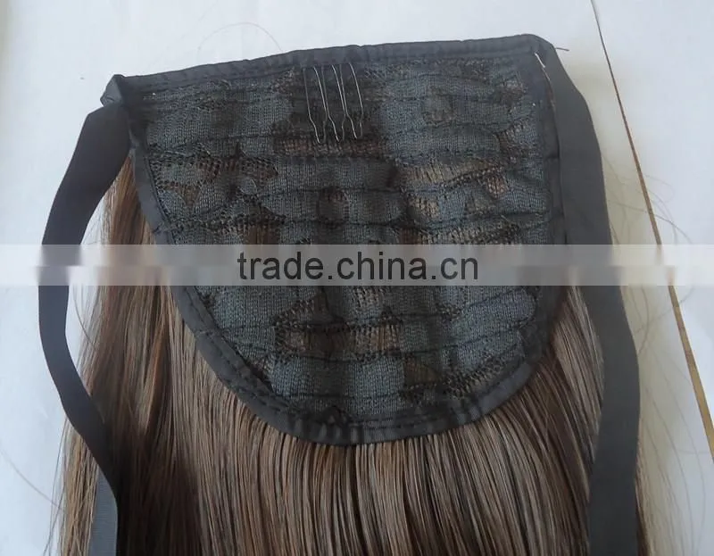 Brazilian Human Hair Drawstring Ponytail