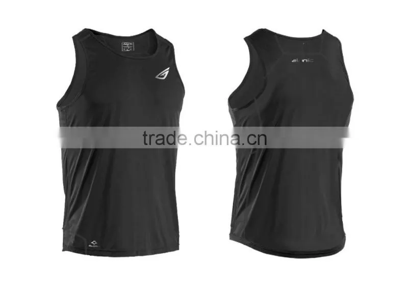 Mens Basic Mesh Panel Tank Top
