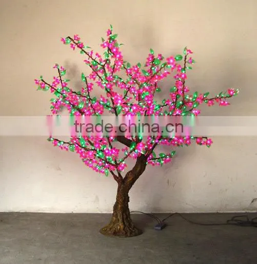 Christmas tree lights cherry tree outdoor tree decoration