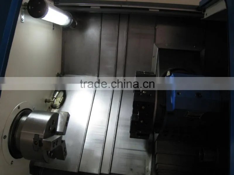 CNC450B-1 horizontal turret lathe with slant bed / cnc lathe machine cutting tools