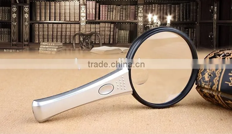 Promotion gifts! Handheld Magnifier with led lights