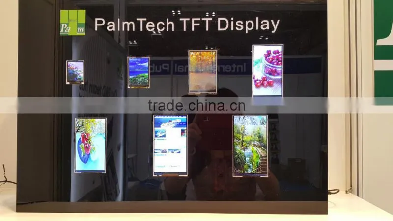 Small customized TN LCD with metal pin display