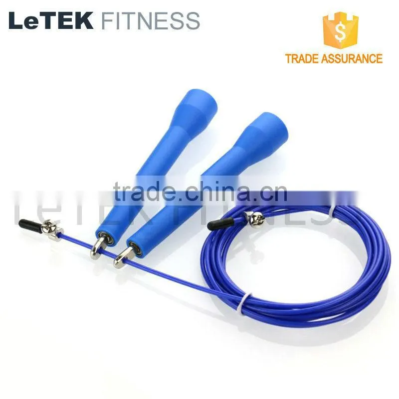 2015 High Quality Bearing Jump Rope Steel Wire Skipping Rope
