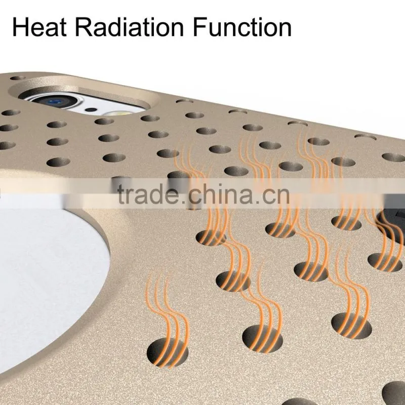 Durable Quick heat dispelling TPU PC 2 in 1 hybrid armor ultra thin case for iphone 6 6s plus