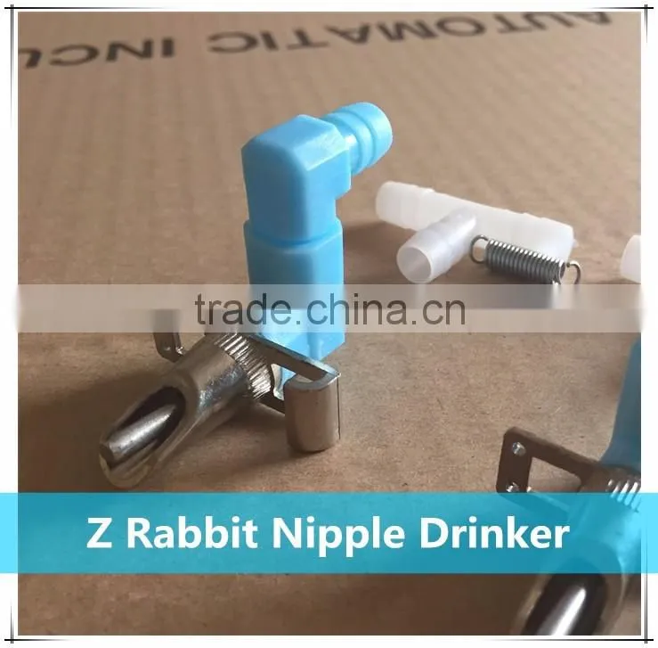 Poultry Nipple Drinking System Of Broiler Rabbit Nipple Drinker