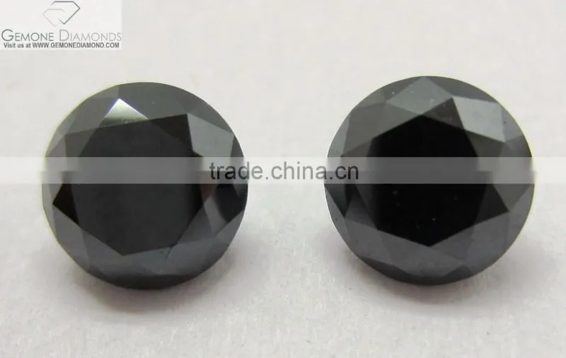 loose Black Synthetic loose Moissanite Diamond manufacturer