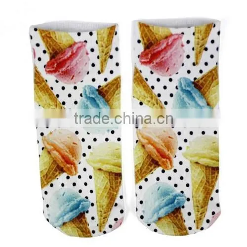 custom sublimated photo sublimation printing socks