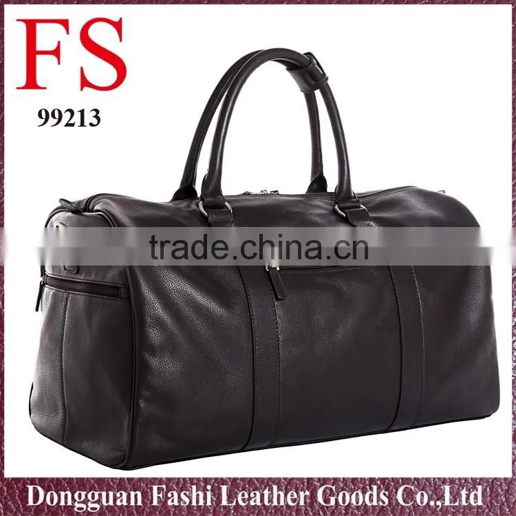 fashinable Multi-function 100% genuine leather business men travel bags