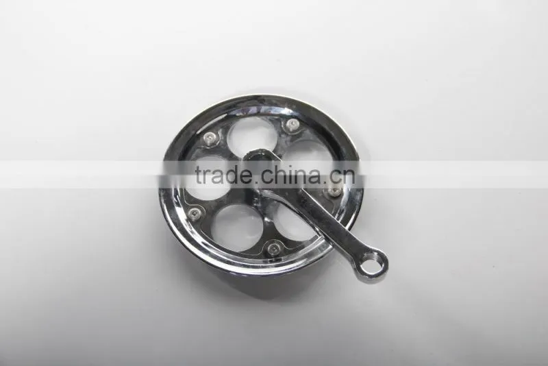 Durable bicycle chainwheel and crank/chainwheel set/crank set