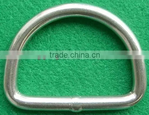 Stainless Steel Welded D Ring