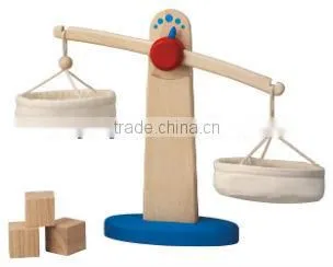 Children wooden toy balance game