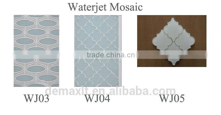 morden swimming pool and interior decoration glass mosaic tiles