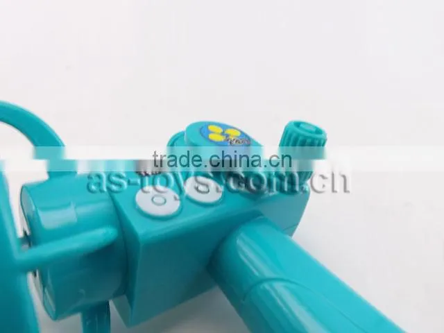 Cartoon train hand of plastic summer fans toy