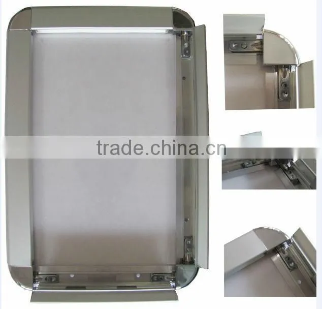 slim frame aluminium, Aluminium snapper frame,slim light box