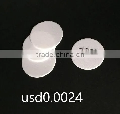 20mm 22mm 24mm 26mm 28mm white color pe foaming liner for pp cap or other caps
