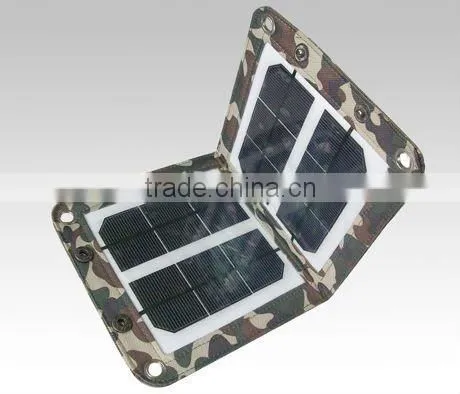 LQ-High efficiency 6W Folding solar charging bag