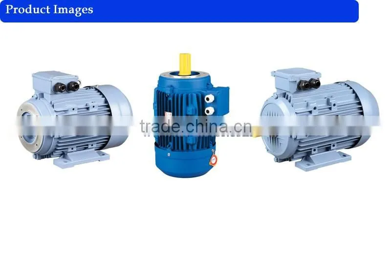 MS three phase electromotor with aluminium housing