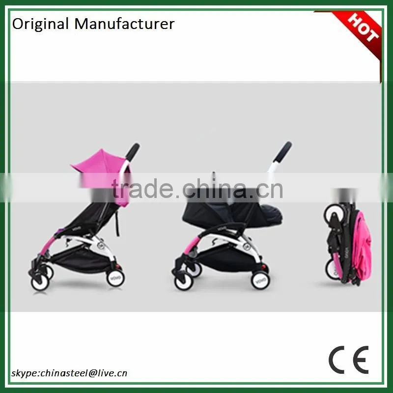 2016 hot sell fashionable bed basketball folding baby pushchair portable stroller with best quality Accept Paypal Payment