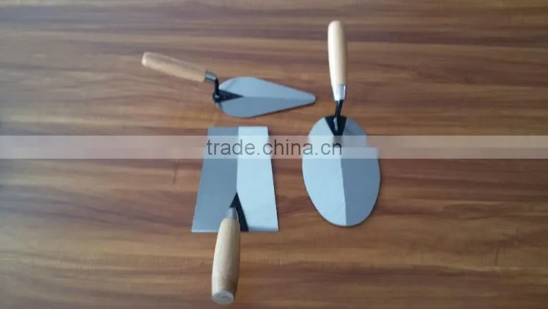 Bricklaying Trowel with Wooden Handle