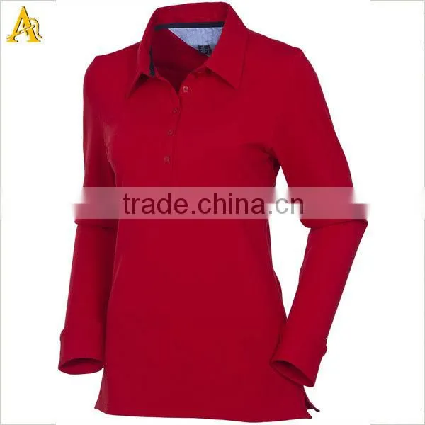 women spring wear female collar t-shirt