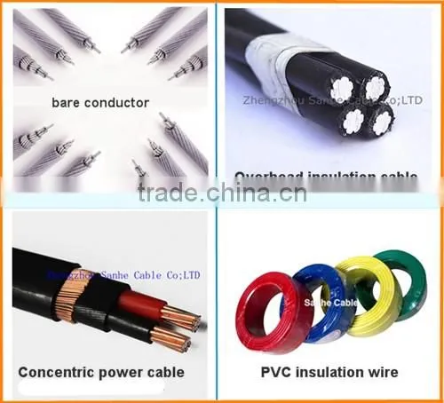 Copper/Aluminum Conductor Concentric Cable With Manufacturer