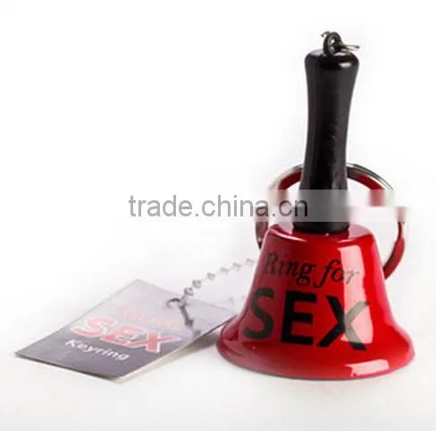 Hot Sale Ring For Sex Bell Keychain