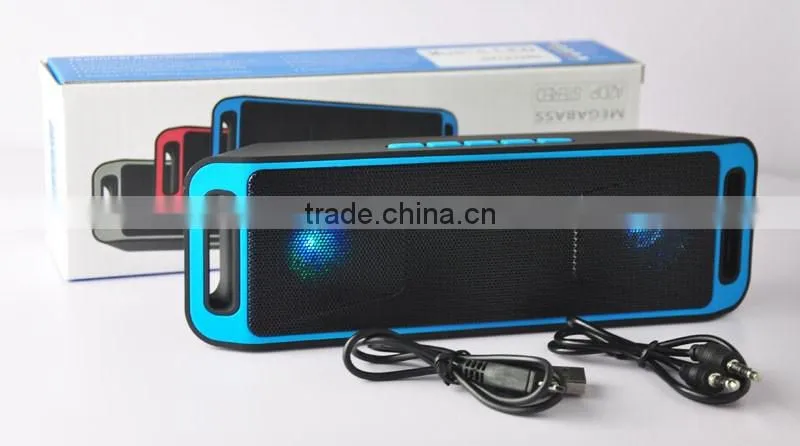 2016 led bluetooth speaker tablet stand and bluetooth speaker with led light