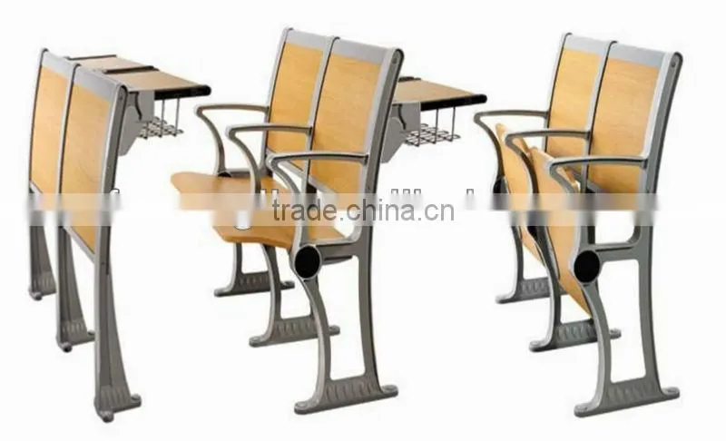 China Folding Cheap Modern Used School Desk and Chair