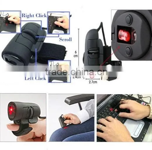 Mini USB 3D Optical Handheld Finger Mouse / laptop Mini mouse / usb finger mouse