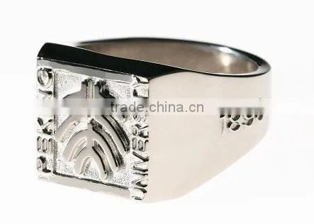 titanium university graduate rings