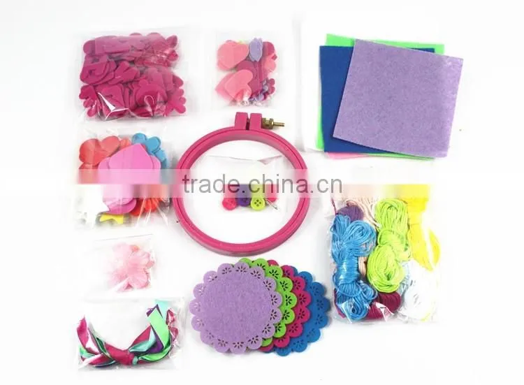 DIY Kids Craft Embroidery Chest Kits