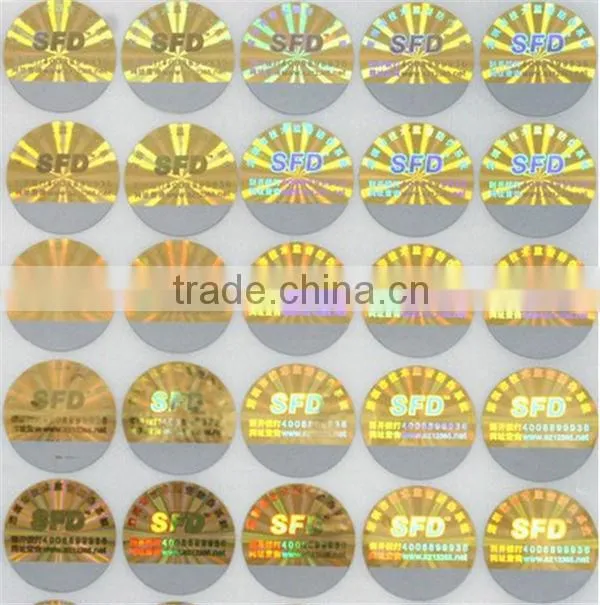 Custom Printed Hologram Security Warranty VOID Sticker Seals