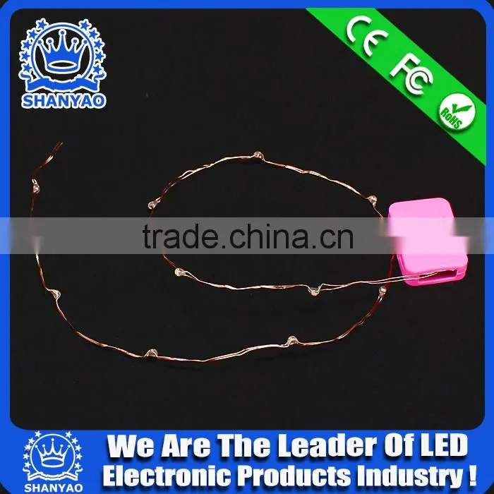 2016 Hot Selling Flexiable LED Mini Copper Wire String Lights