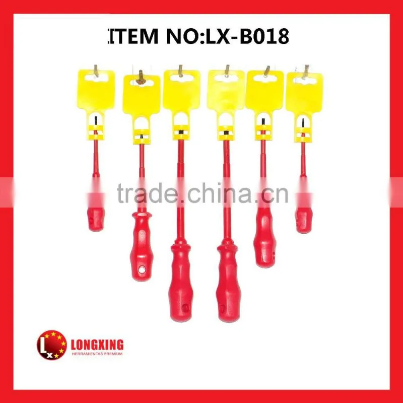 Factory Supply High quality Cr-V Screwdriver with Insulated Blade Special for Electric Using