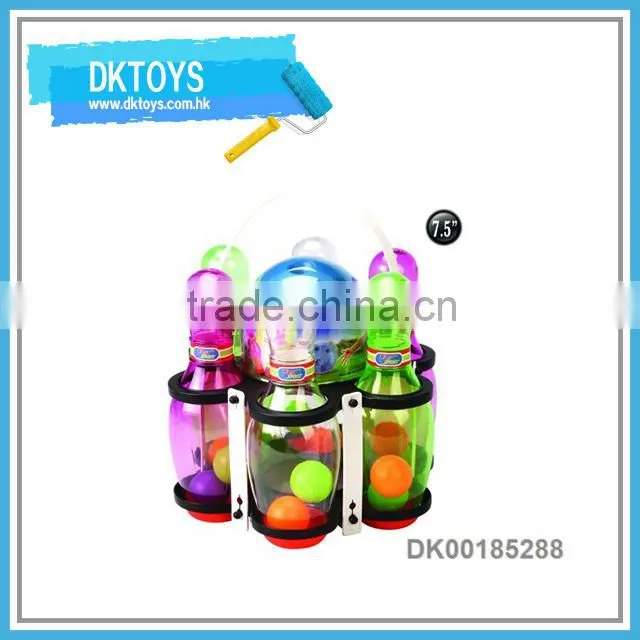 Special Indoor Intertainment Sports Toy Kids Bowling Set With Light