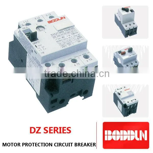 2014 hot sale DZ208 motor protection circuit breaker