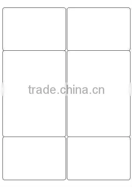 Self Adhesive White Parcel Label 99.1x67.7 mm