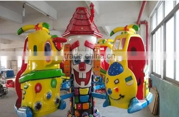 new hot Shopping mall outdoor game rides rotating big eye plane amusement rides for kids