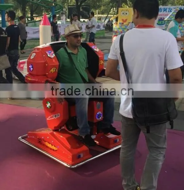 New model kiddie robot walking rides , robot walking machine for kids