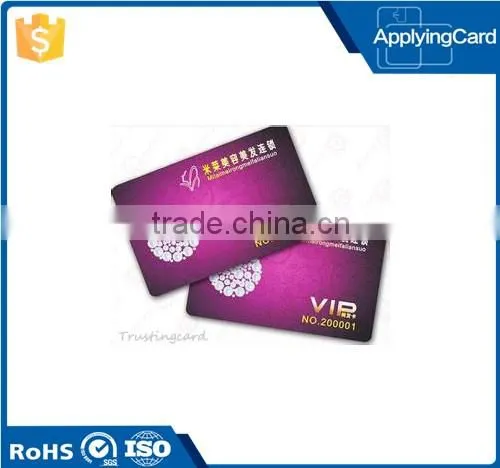 Best Material Cusomized Plastic Business Gift Contactless Card for PVC VIP membership Card