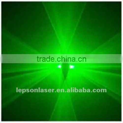 single green ILDA computer control laser lighting
