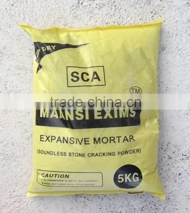 Expansive mortar