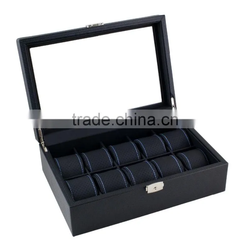 High Quality Fashion Leather Wood Box Packaging