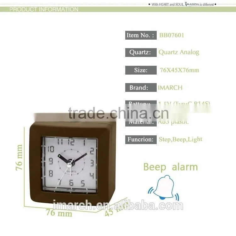 alibaba china popular table clock for home decor