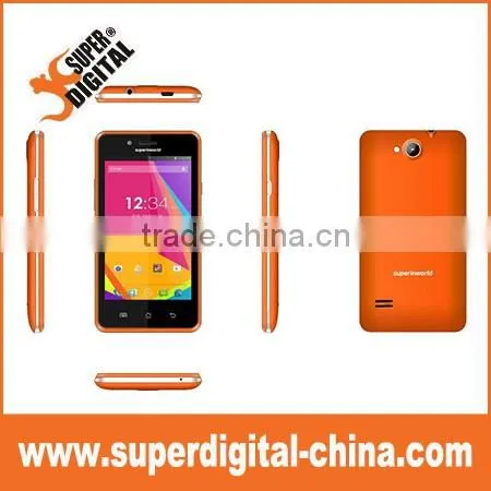 China factory 4inch unlocked Spreadtrum 7731 Quad core android 3G smart phone