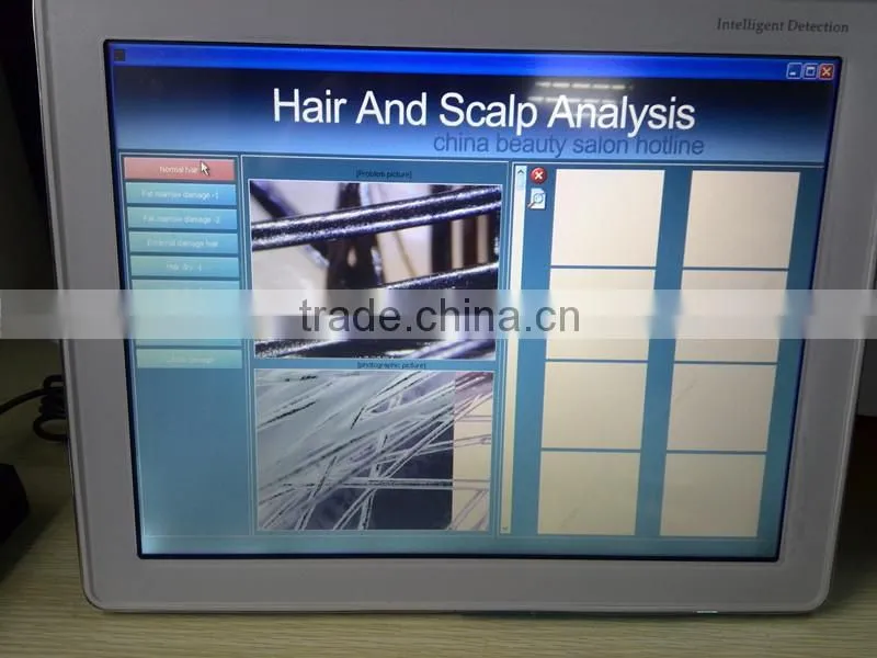 Skin analyzer magnifier machine skin analyser