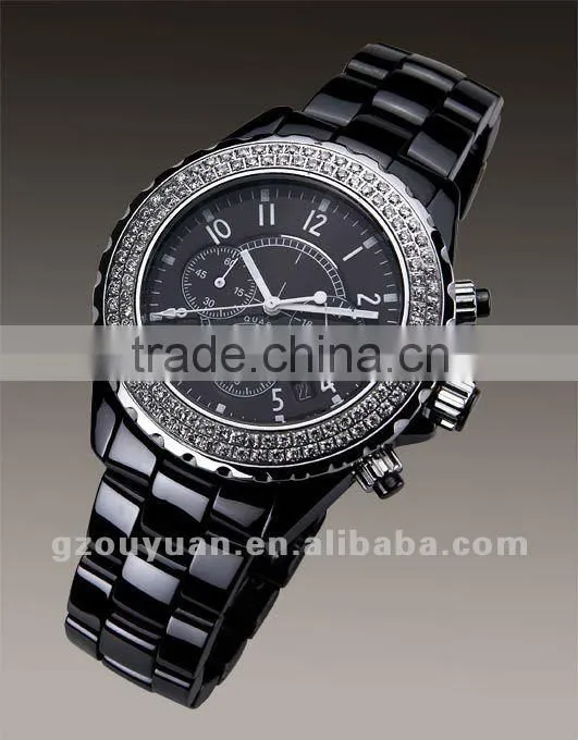 2012 hot sell fashion tungsten for gentlemen's wristwatches