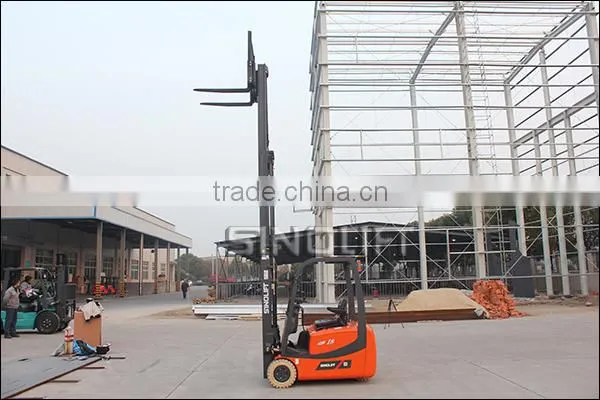 HOT! Sinolift CPDS Three Wheels AC Electric Forklift Truck