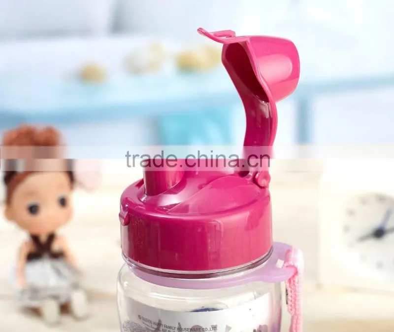 500ml BPA FREE wholesale plastic straw bottles for baby