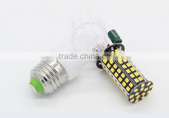 136SMD 2835 9W Corn LED E27 Lightbulb 90-265V